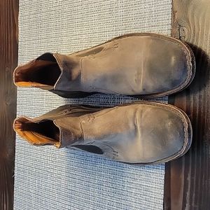 John Varvatos Mid Boots leather slip